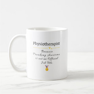 Grappige Fysiotherapeut Functie Koffie Mok