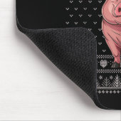 Grappige G lelijke kerst trui Kerstman Pus Muismat (Hoek)