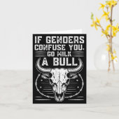 Grappige Ga Melk Een Stier Citaat Als Geslachten J Kaart (Gele Bloem)