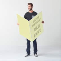Grappige Gag Cadeau Reusachtige Oude Mopperaar Ver