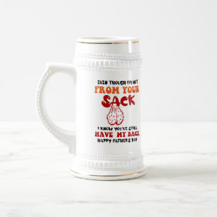 Grappige gag koffie, ook al kom ik niet uit je zak bierpul