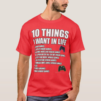 Grappige gamen voor mannen videogame cadeau voor j t-shirt
