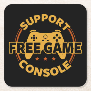 Grappige Gamer Console Protest Gamen Kartonnen Onderzetters