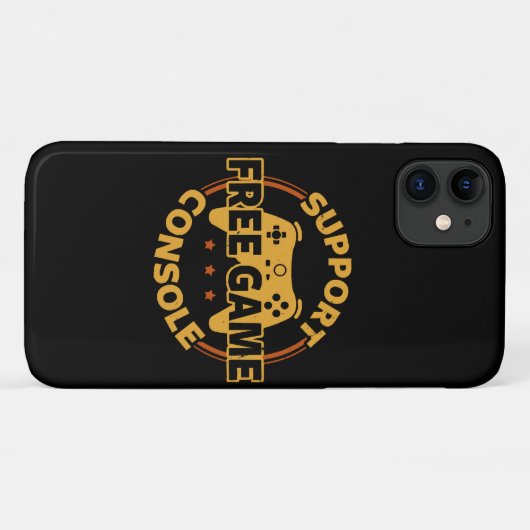 Grappige Gamer Console Protest Gaming Case-Mate iPhone Case (Achterkant (horizontaal))
