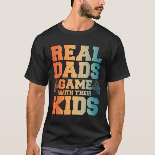 Grappige Gamer Dad Art voor Gaming Dad Daddy Manne T-shirt