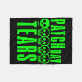 Grappige Gamer Gamen Sarcastisch Game Nerd Patch D Fleece Deken (Voorkant (Horizontaal))