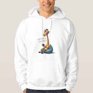 Grappige Gamer Giraffe Gaming voor Jongens Mannen  Hoodie