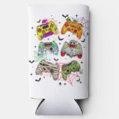 Grappige Gamer Halloween Seltzer Koelbox Seltzer Blikjeskoeler (Voorkant)