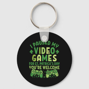 Grappige gamer Ik pauzeerde mijn videogames voor S Sleutelhanger