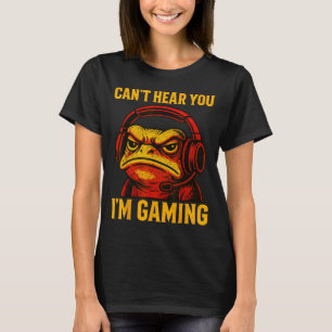 Grappige Gamer Kikker Mannen Vrouwen Jongens Kunne T-shirt