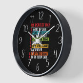 Grappige gamer perfecte dag woord kunst (Hoek)