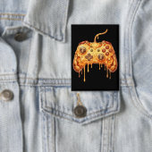Grappige Gamer Pizza Gamen Videospel Enthousiast J Button (Insitu)