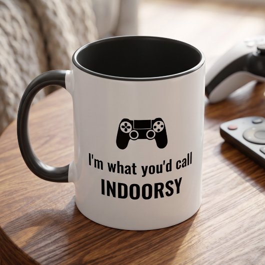 Grappige Gamer Quote - Aangepaste Tekst Koffiemok