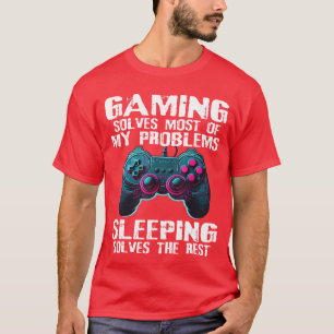 Grappige Gamer Spreuken Voor Jongens Video Game Ga T-shirt