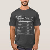 Grappige Gamer Stats Custom Label Bewerkbare Gag G T-shirt (Voorkant)