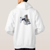 Grappige Gamer Vader Retro Controller Evolutie Sto Hoodie (Achterkant)
