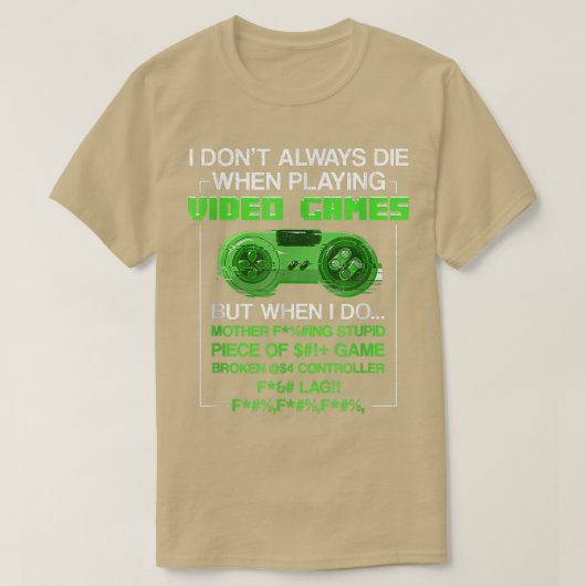 Grappige Gamer Videogames Gaming Cadeaus Jongens T T-shirt (Design voorkant)