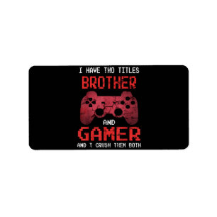Grappige Gamer Vintage Videospellen Voor Jongens B Etiket