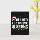 Grappige Gamer Waarschijnlijk Videogames Spelend O Kaart (Gele Bloem)