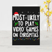 Grappige Gamer Waarschijnlijk Videogames Spelend O Kaart (Gele Bloem)