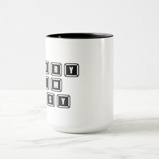 grappige gamer woordkunst mok (Midden)