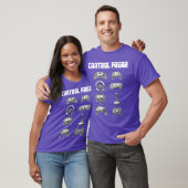Grappige Gaming Controller Gamer Video Besturing f T-shirt (Unisex)