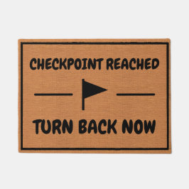 Grappige gaming Humor minimalistische rustieke int Deurmat