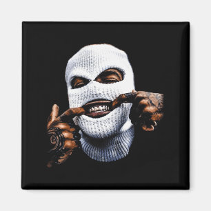 Grappige Gangster Gangsta Hip Hop Hiphop Gouden Ta Magneet