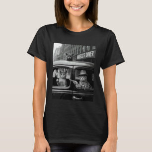 Grappige Gangster Kat Zegt Mafia Mobster Noir Humo T-shirt