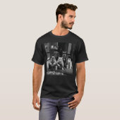 Grappige Gangsterkatten Straatontwerp grappig T-shirt (Voorkant volledig)