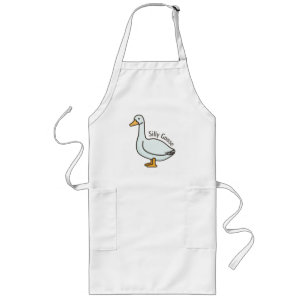 Grappige Gans, Gans Liefhebber, Dwaze Gans Lang Schort