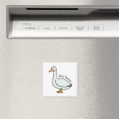 Grappige Gans, Gans Liefhebber, Dwaze Gans Magneet (Insitu (Vaatwasser))