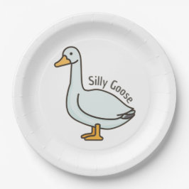 Grappige Gans, Gans Liefhebber, Dwaze Gans Papieren Bordje