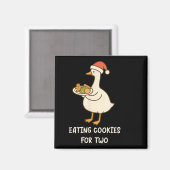 Grappige Gans Zwangerschap Zwanger Aankondiging Aa Magneet (Voorkant / Achterkant)