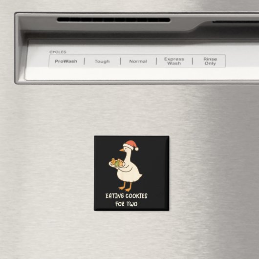 Grappige Gans Zwangerschap Zwanger Aankondiging Aa Magneet (Insitu (Vaatwasser))