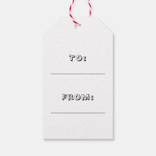 Grappige ganzen kerstvakantie cadeaulabel (Achterkant)