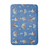 Grappige Ganzen Patroon – Whimsical Gans Print Badmat (Voorkant Verticaal)