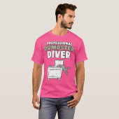 Grappige Garbage Diver Trash Picker Dumpster Divin T-shirt (Voorkant volledig)