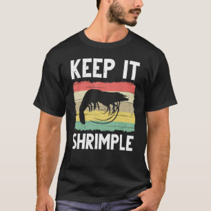 Grappige garnaal cadeau voor mannen vrouwen Cool v T-shirt