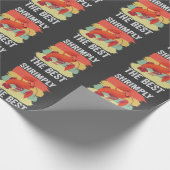 Grappige Garnaal Schaaldieren Houd het Garnalig Vi Cadeaupapier (Hoek)