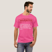 Grappige gastro-enteroloog GI Gut Doctor Waarschuw T-shirt (Voorkant volledig)
