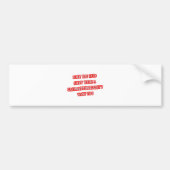 Grappige gastro-enteroloog pick-up lijn bumpersticker (Voorkant)