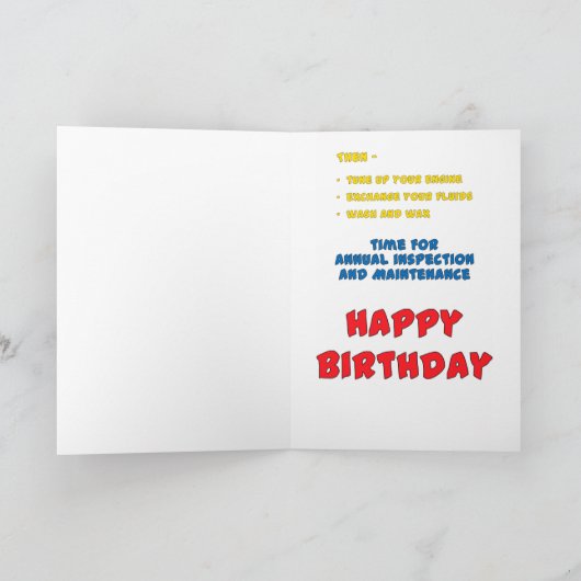 Grappige gay verjaardag "Jack You Up" Kaart (Binnen)