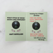 Grappige gazon kom puns, Kaart (Binnen)