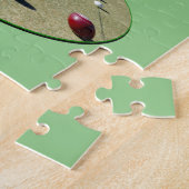 Grappige gazon kommen dit seizoen, legpuzzel (Zijkant)