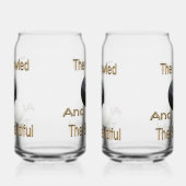 Grappige gazon kommen gebowld mooi, drinkware set blikvorm glas (Links)