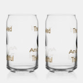 Grappige gazon kommen gebowld mooi, drinkware set blikvorm glas (Rechts)