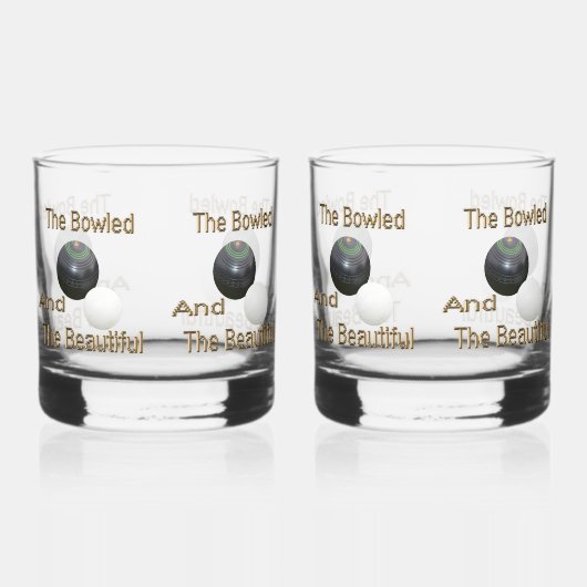 Grappige gazon kommen gebowld mooi, drinkware set whisky glas (Rechts)