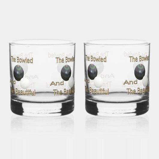 Grappige gazon kommen gebowld mooi, drinkware set whisky glas (Links)