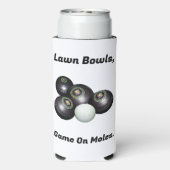 Grappige gazon kommen spel op M...., Seltzer Koelb Seltzer Blikjeskoeler (Seltzer Achterkant)